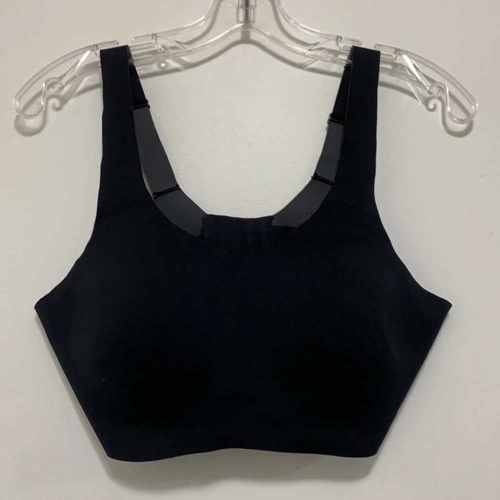 Title Nine Run It All Wireless Black Sports Bra - Picture 2 of 6